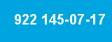 922 145-07-17